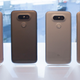 From left to right: pink, grey, silver and gold.